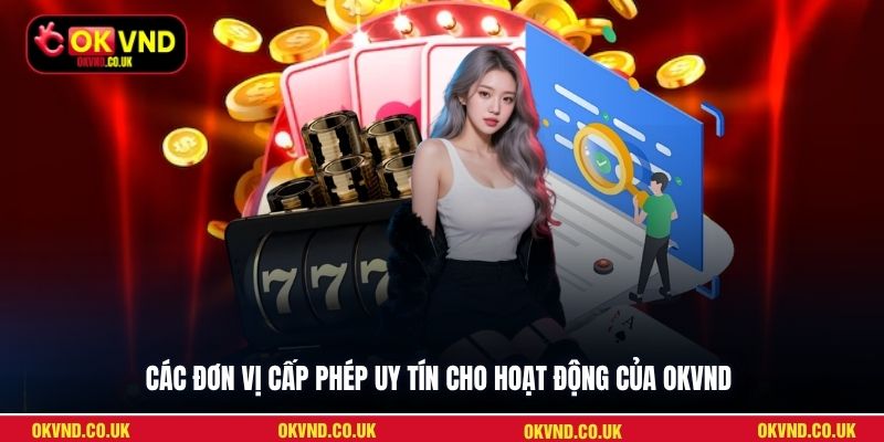 Các đơn vị cấp phép uy tín cho hoạt động của OKVND