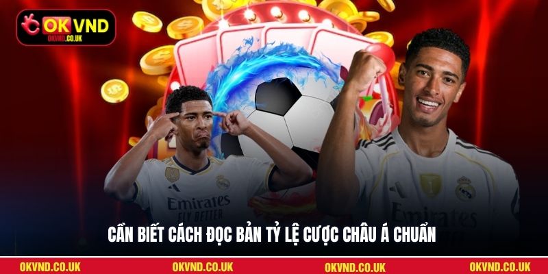 Cần biết cách đọc bản tỷ lệ cược châu Á chuẩn